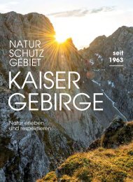 Naturschutzgebiet Kaisergebirge