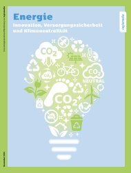 Energie – Innovation, Versorgungssicherheit und Klimaneutralität
