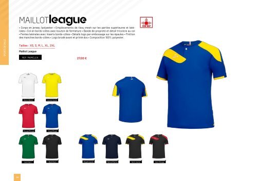 Catalogue Teamwear ELDERA 2024