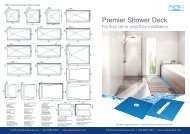  N&C Premier Shower Deck INSTALL INSTRUCTIONS GUIDE