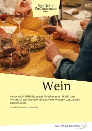 Weinführer der Südlichen Weinstraße in der Pfalz