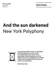 2024 03 24 And the sun darkened - New York Polyphony