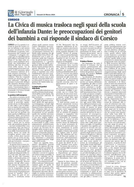 Giornale dei Navigli n. 12 - 22 marzo 2024