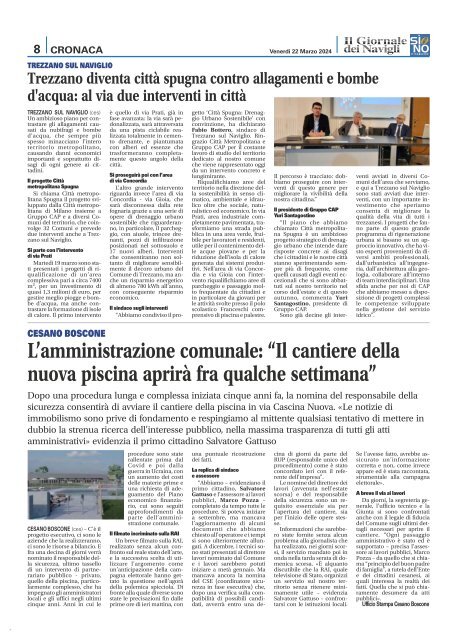 Giornale dei Navigli n. 12 - 22 marzo 2024