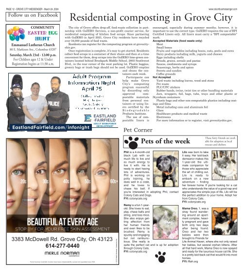 Grove City Messenger - March 24th, 2024