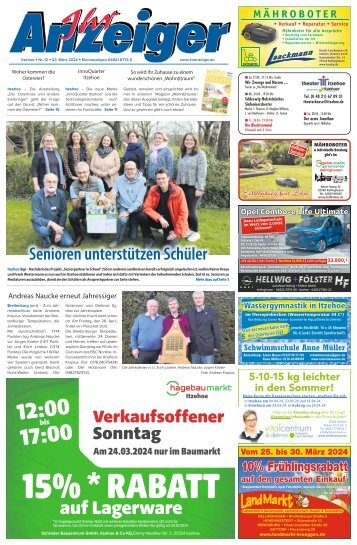 Ihr Anzeiger Itzehoe 12 2024