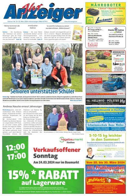 Ihr Anzeiger Itzehoe 12 2024