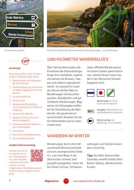 Wandern im Elbsandsteingebirge