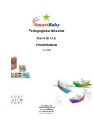 Produktkatalog SmartBaby 2024 (Pedagogiska leksaker) SE