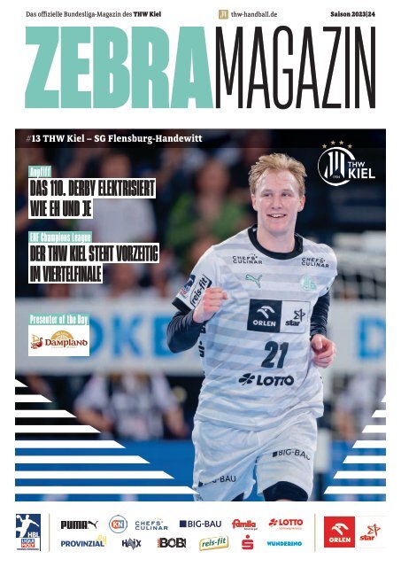 ZEBRA Hallenheft THW Kiel vs. SG Flensburg-Handewitt, 23.03.2024