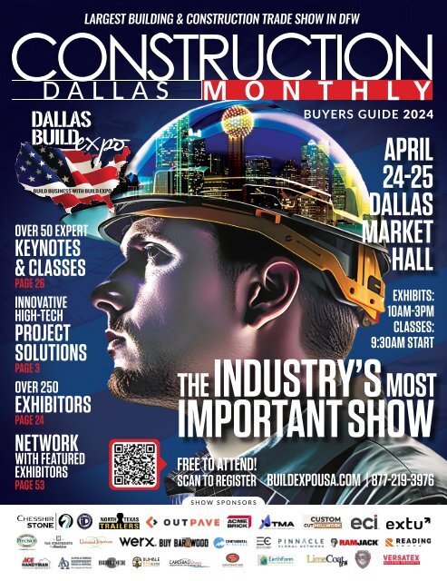 Construction Monthly Magazine | Dallas 2024 Build Expo Show Edition