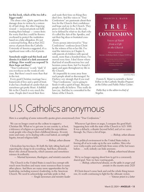 Angelus News | March 22, 2024 | Vol. 9 No. 6