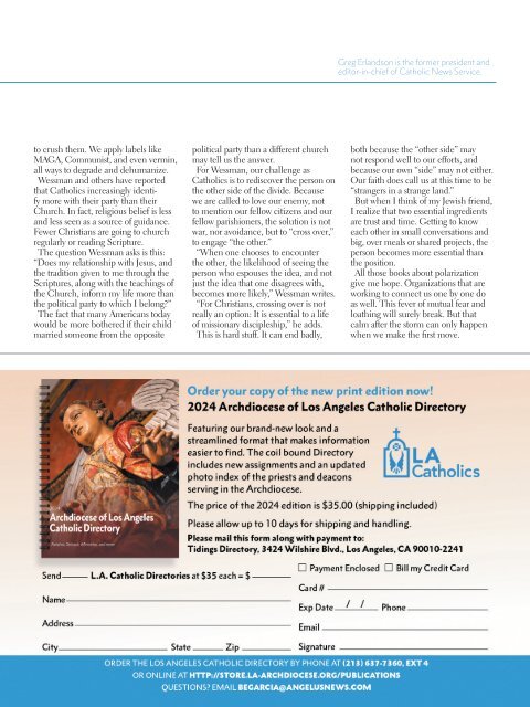 Angelus News | March 22, 2024 | Vol. 9 No. 6