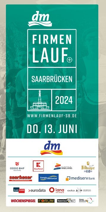 dm - Firmenlauf Saarbrücken 2024