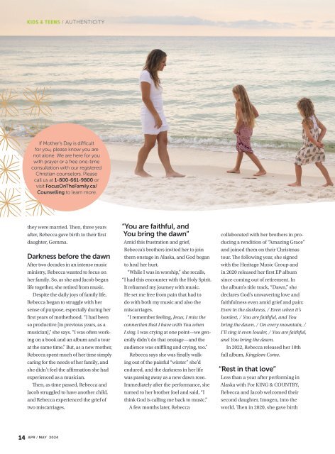 Focus on the Family Magazine - April/May 2024