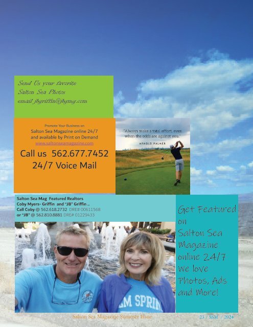 Salton Sea Magazine Premier Issue Spring 2024