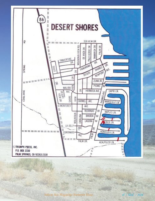 Salton Sea Magazine Premier Issue Spring 2024