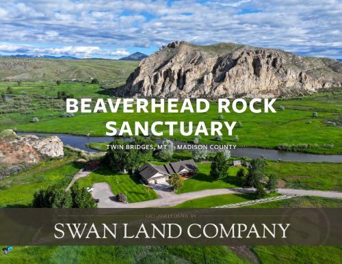 Beaverhead Rock Santuary near Twin Bridges, Montana