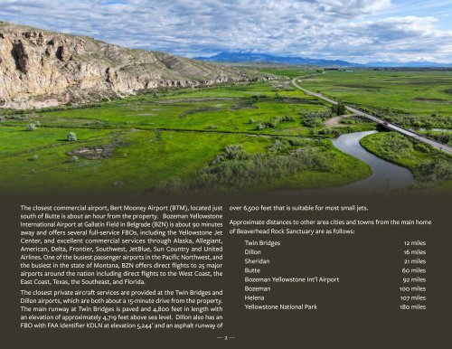 Beaverhead Rock Santuary near Twin Bridges, Montana