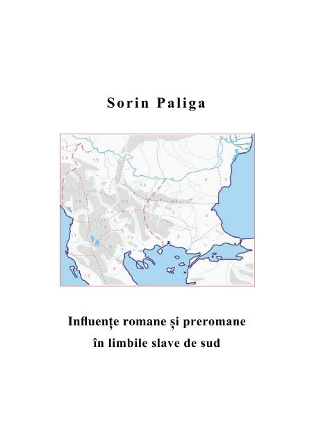 Romance and Pre-Romance Influences in South-East Europe - Solin Paliga