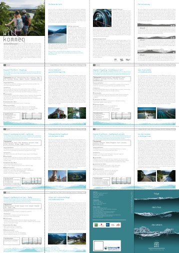 Übersichtskarte Lechradweg