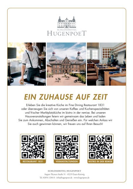 »feine adressen – finest«  Düsseldorf Edition I/2024