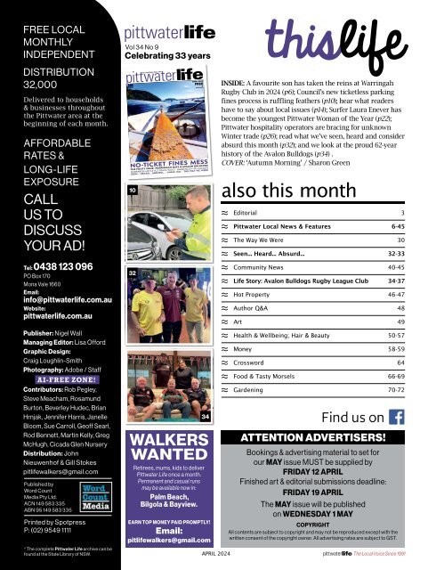 Pittwater Life April 2024 Issue