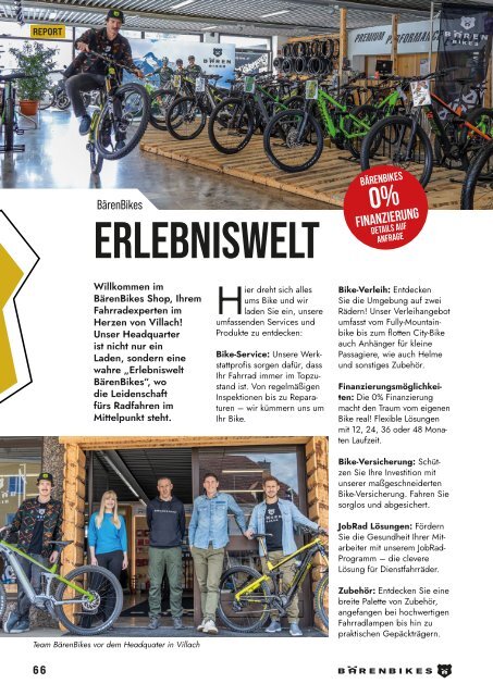 Bärenschmiede und BärenBike Magazin - Das Magazin der Bärenschmiede