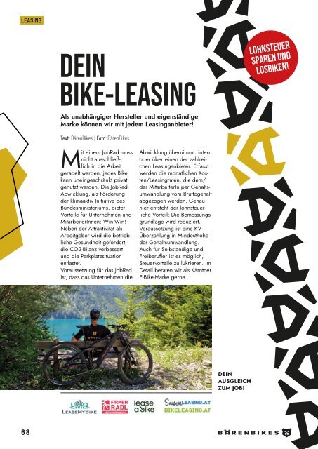 Bärenschmiede und BärenBike Magazin - Das Magazin der Bärenschmiede