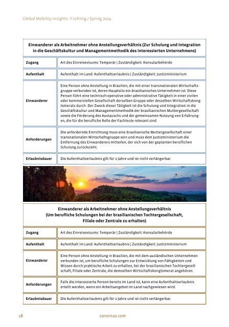 Global Mobility Insights NEWSLETTER Frühling / Spring 2024