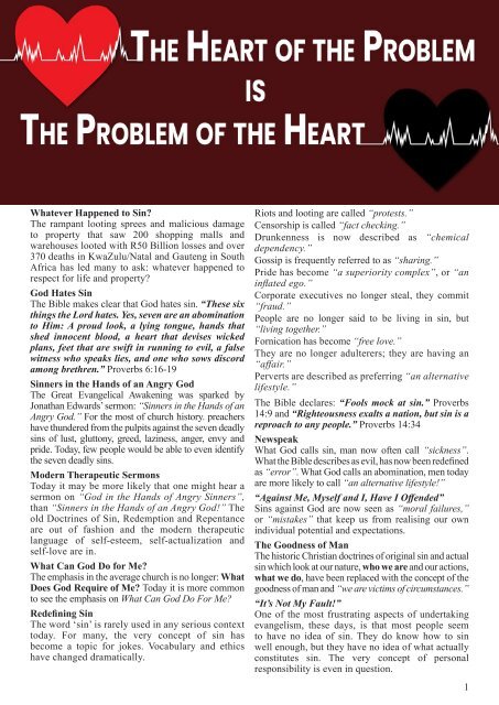 The heart of the problem is the problem of the heart Yumpu