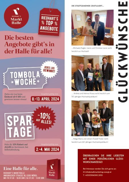 Stadtmagazin Wörgl April 2024