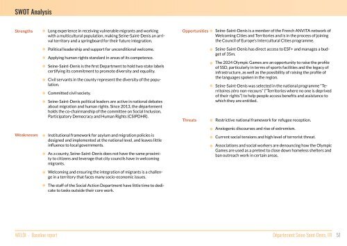 WELDI baseline report