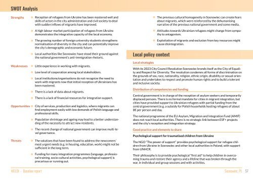 WELDI baseline report