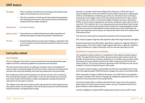 WELDI baseline report