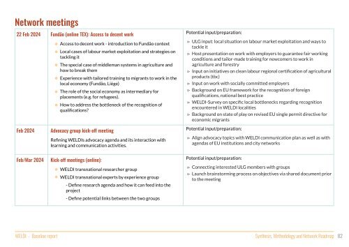 WELDI baseline report