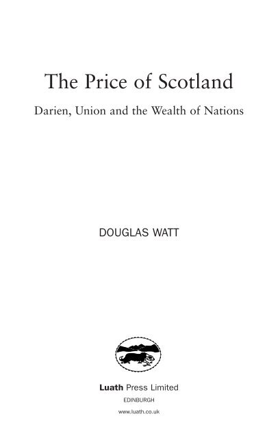 The Price of Scotland by Douglas Watt sampler