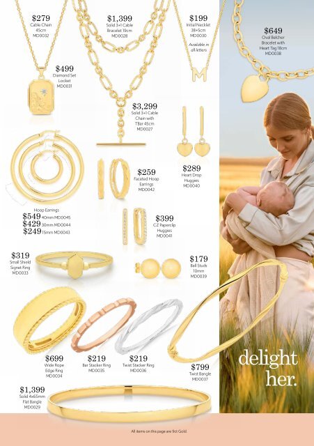 Celebrate Her Catalogue 2024 - Speirs Jewellers