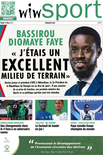 Journal wiwsport n374 - 26 mars 2024