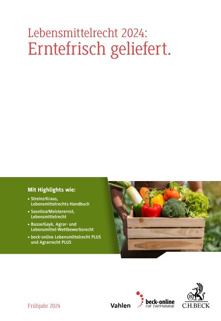 Lebensmittelrecht