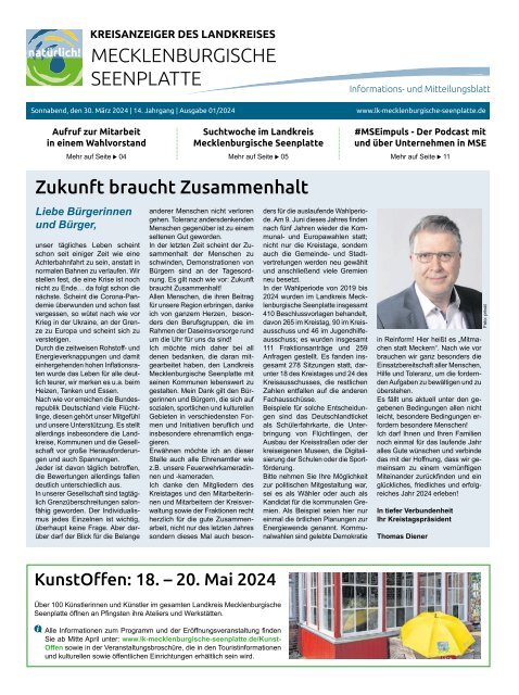 Kreisanzeiger März 2024
