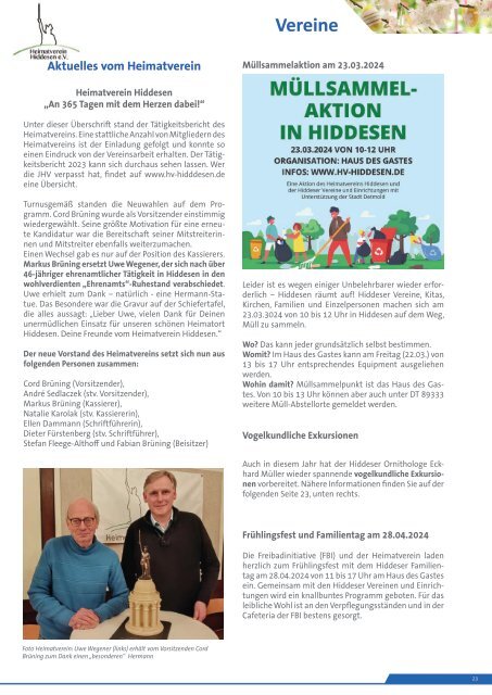 Unser Hiddesen: Frühlingsfest & Naturerlebnisse