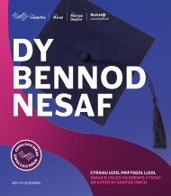 University Level Courses Guide 2024 Welsh