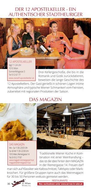 Servus in Wien - Guide Book - April 2024