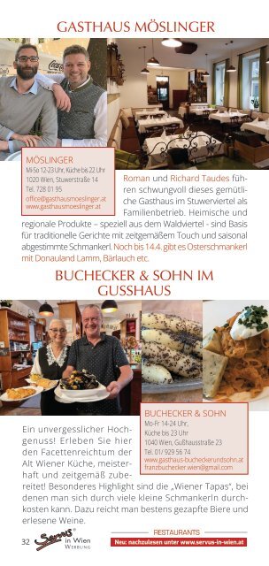 Servus in Wien - Guide Book - April 2024