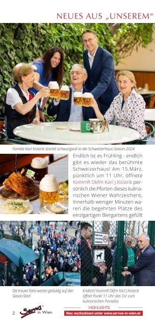 Servus in Wien - Guide Book - April 2024