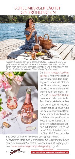 Servus in Wien - Gourmet Guide - April 2024