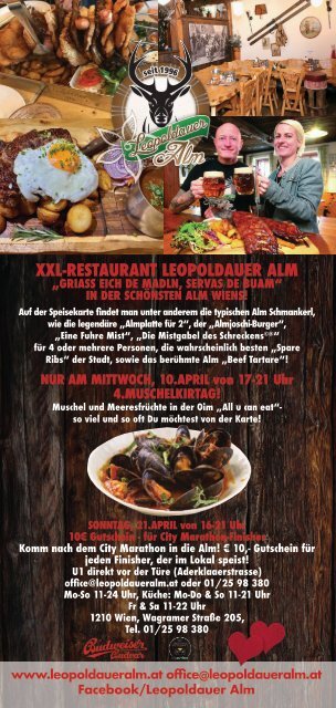Servus in Wien - Gourmet Guide - April 2024