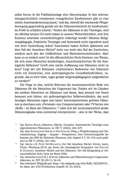 Ulrike Link-Wieczorek | Wolfgang Weiß | Christian Wetz (Hrsg.): Anthropologische Dimensionen des Dämonenglaubens (Leseprobe)