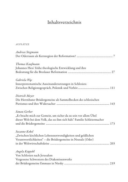 Dorothea Wendebourg (Hrsg.): Jahrbuch für Schlesische Kirchengeschichte, 101/102 (2022/2023) (Leseprobe)